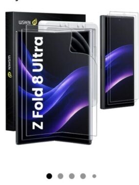Amazon Clear Screen Protectors for Z Fold 8 Ultra - Transparent
